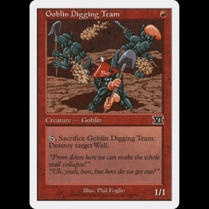 MTG Zapadores Trasgos (Goblin Digging Team) Classic Sixth Edition