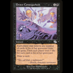 MTG Consecuencias graves (Grave Consequences) Judgment - HP