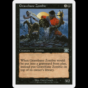 MTG Gravebane Zombie Classic Sixth Edition