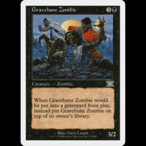 MTG Gravebane Zombie Classic Sixth Edition 6ed#133