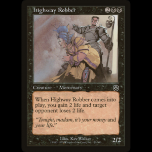 MTG Asaltante de Carretera (Highway Robber) Mercadian Masques mmq#139