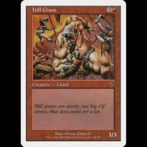 MTG Hill Giant Seventh Edition