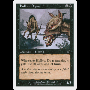 MTG Hollow Dogs Seventh Edition