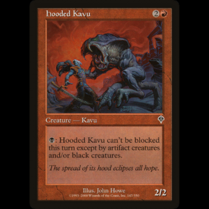 MTG Hooded Kavu Invasion inv#147