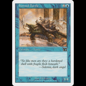 MTG Horned Turtle Classic Sixth Edition