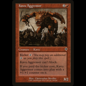 MTG Kavu Aggressor Invasion