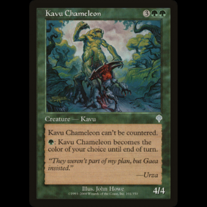 MTG Kavu Chameleon Invasion  inv#191