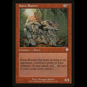 MTG Kavu Corredor (Kavu Runner) Invasion inv#150