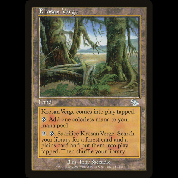 MTG Borde de Krosa (Krosan Verge) Judgment Madtoyz