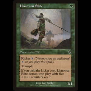 MTG Llanowar Elite Invasion  inv#196