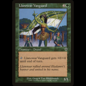 MTG Llanowar Vanguard Invasion inv#197