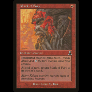 MTG Marca de Furia (Mark of Fury) Urza's Destiny