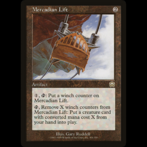 MTG Ascensor Mercadiano (Mercadian Lift) Mercadian Masques mmq#306