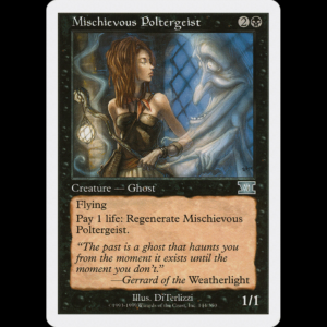 MTG Mischievous Poltergeist Classic Sixth Edition