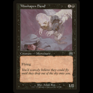 MTG Misshapen Fiend Mercadian Masques