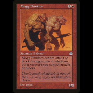 MTG Mogg Flunkies Stronghold