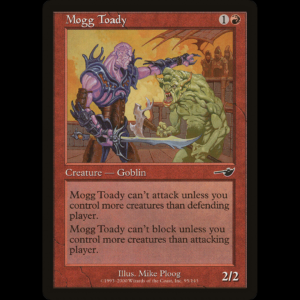 MTG Mogg Servil (Mogg Toady) Nemesis