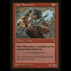 MTG Berserker Ogro (Ogre Berserker) Portal Second Age