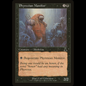 MTG Phyrexian Monitor Urza's Destiny