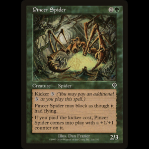 MTG Araña con Pinzas (Pincer Spider) Invasion inv#201