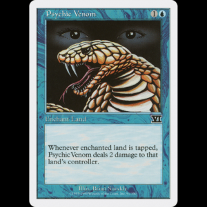 MTG Veneno Siquico (Psychic Venom) Classic Sixth Edition