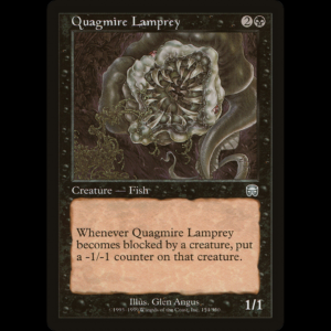 MTG Lamprea del Cenegal (Quagmire Lamprey) Mercadian Masques mmq#154