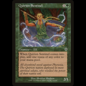 MTG Quirion Sentinel Invasion  inv#204