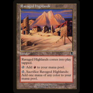 MTG Tierras altas devastadas (Ravaged Highlands) Odyssey - PL