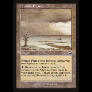 MTG Granja Remota (Remote Farm) Mercadian Masques mmq#323