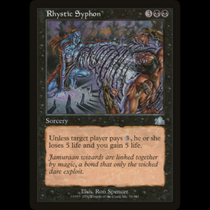 MTG Rhystic Syphon Prophecy - HP