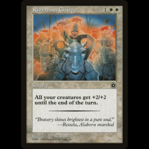 MTG Carga Justa (Righteous Charge) Portal Second Age  - PL