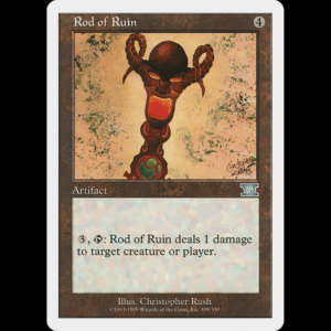 MTG Rod of Ruin Classic Sixth Edition