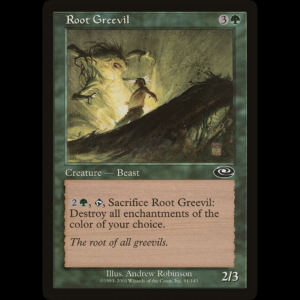 MTG Greevil raíz (Root Greevil) Planeshift pls#91