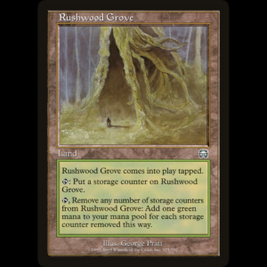 MTG Rushwood Grove Mercadian Masques  mmq#325