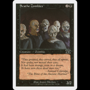 MTG Zombies Dañinos (Scathe Zombies) Classic Sixth Edition 6ed#154