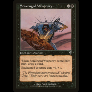 MTG Scavenged Weaponry Invasion  inv#123