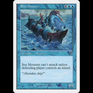 MTG Engendro marino (Sea Monster) Seventh Edition
