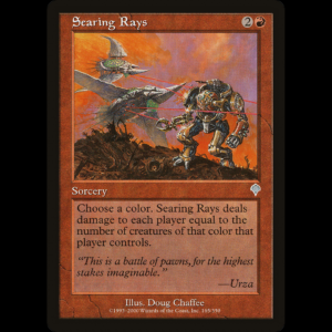 MTG Searing Rays Invasion  inv#165