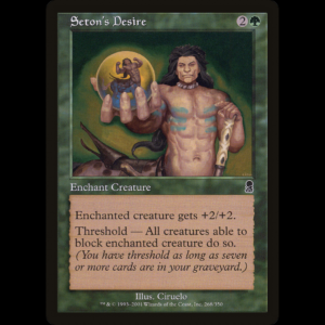 MTG Deseo de Seton (Seton's Desire) Odyssey  ody#268