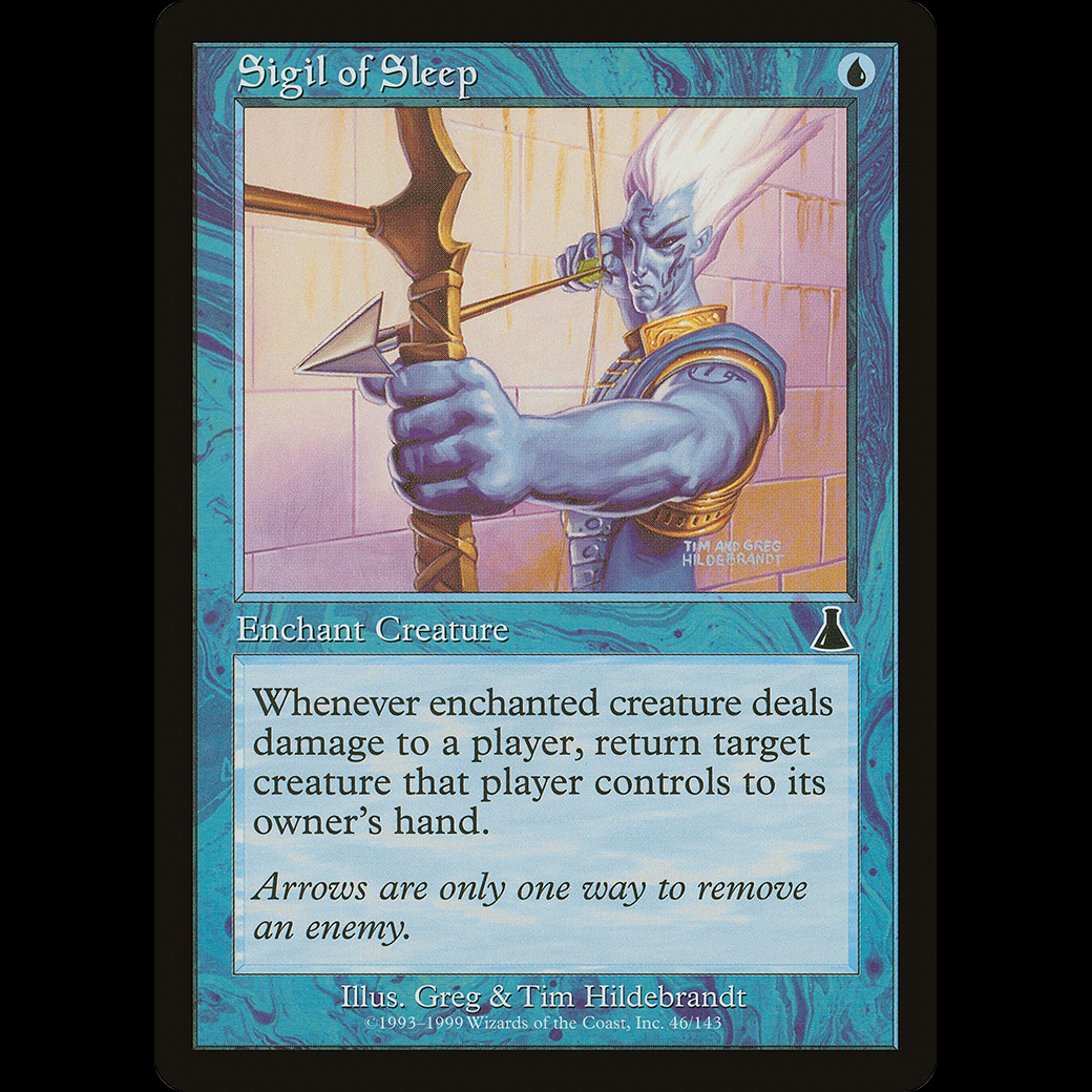 MTG Sigil of Sleep Urza's Destiny uds#46 - Madtoyz MTG Sigil of Sleep Urza's Destiny uds#46 - Madtoyz