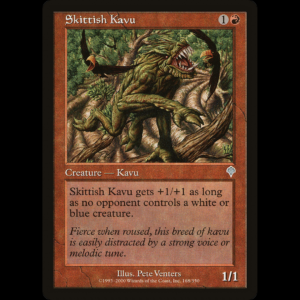 MTG Skittish Kavu Invasion inv#168