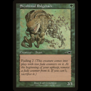 MTG Skyshroud Ridgeback Nemesis  nem#120