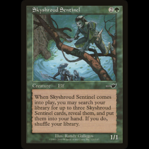 MTG Centinela Veloceleste (Skyshroud Sentinel) Nemesis nem#121