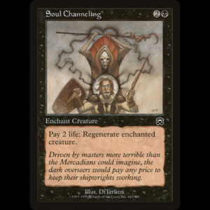 MTG Soul Channeling Mercadian Masques mmq#163