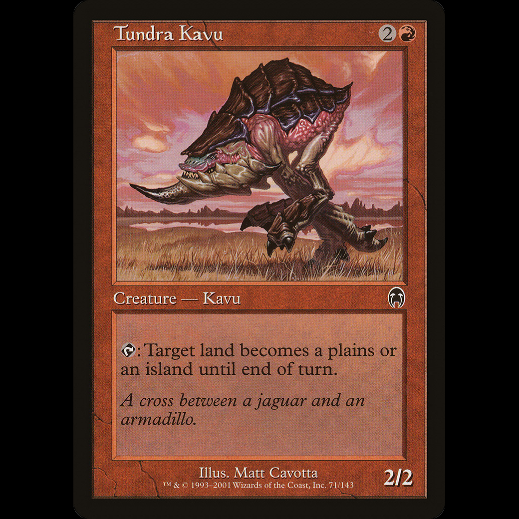 MTG Kavu de tundra (Tundra Kavu) Apocalypse - Madtoyz