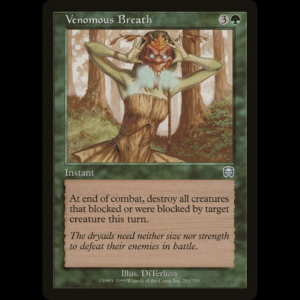 MTG Halito Venenoso (Venomous Breath) Mercadian Masques mmq#281