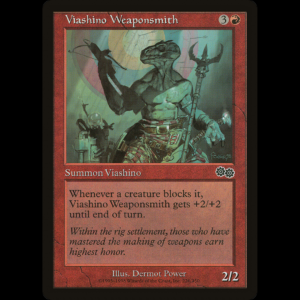 MTG Armero Viashino (Viashino Weaponsmith) Urza's Saga