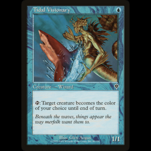 MTG Vidente de la Marea (Tidal Visionary) Invasion inv#80