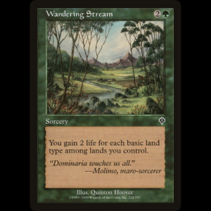 MTG Arroyo Errante (Wandering Stream) Invasion inv#224