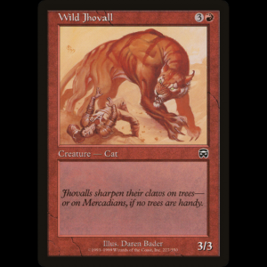 MTG Jhoval Salvaje (Wild Jhovall) Mercadian Masques - PL